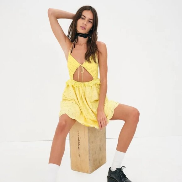 For Love And Lemons Natalia Mini Dress NWT - Picture 3 of 12